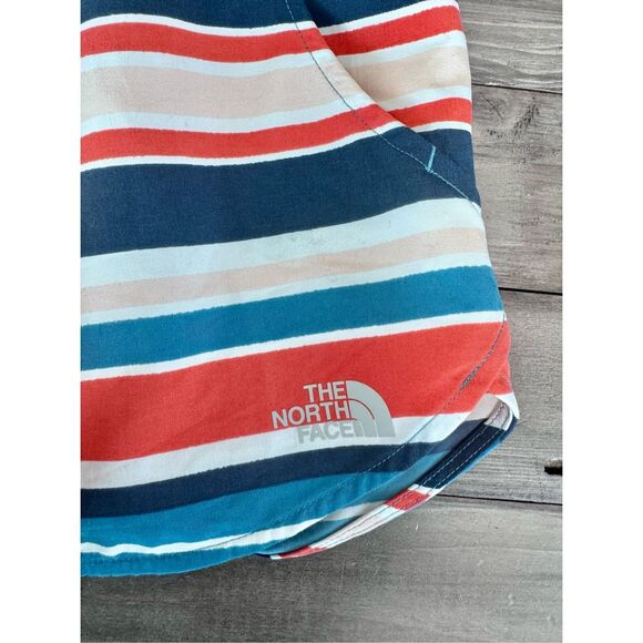 The North Face Class V Blue White Red Striped Water Swim Short Size medium‎ - Picture 5 of 10